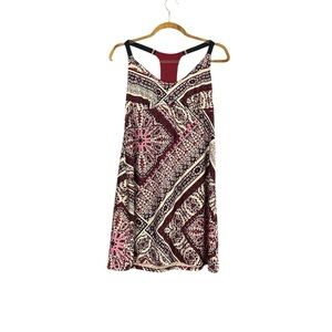 Secret Treasures Burgundy and Pink Chemise